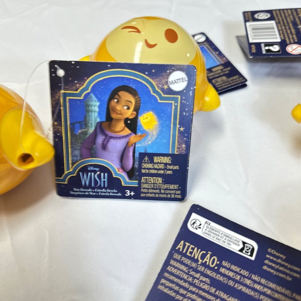 disney wish set of 4 star revels mystery inside collect all 6 - Picture 3 of 4